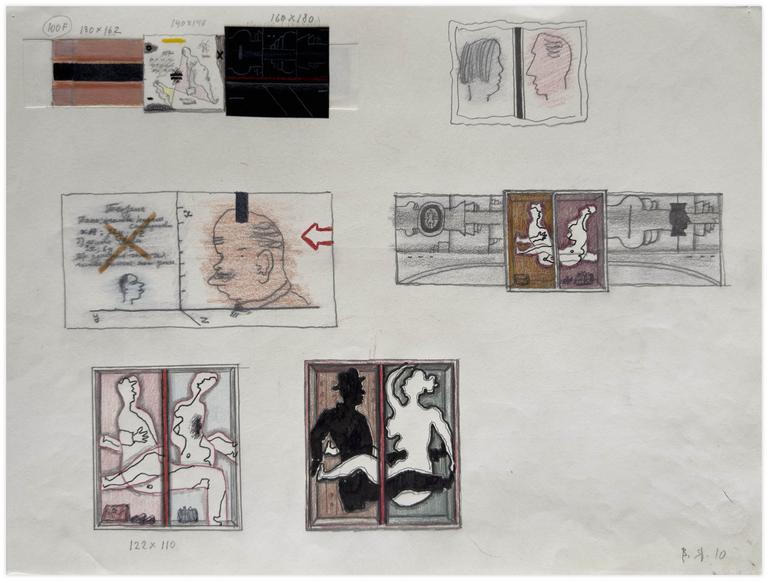 Catalogue raisonné, Vladimir Yankilevsky, Working drawing, 2010