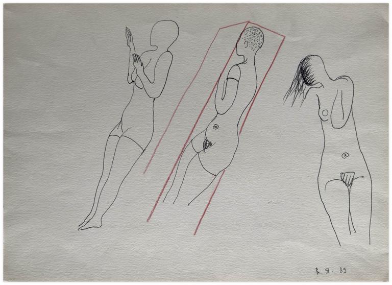 Vladimir Yankilevsky, Sketch, 1989