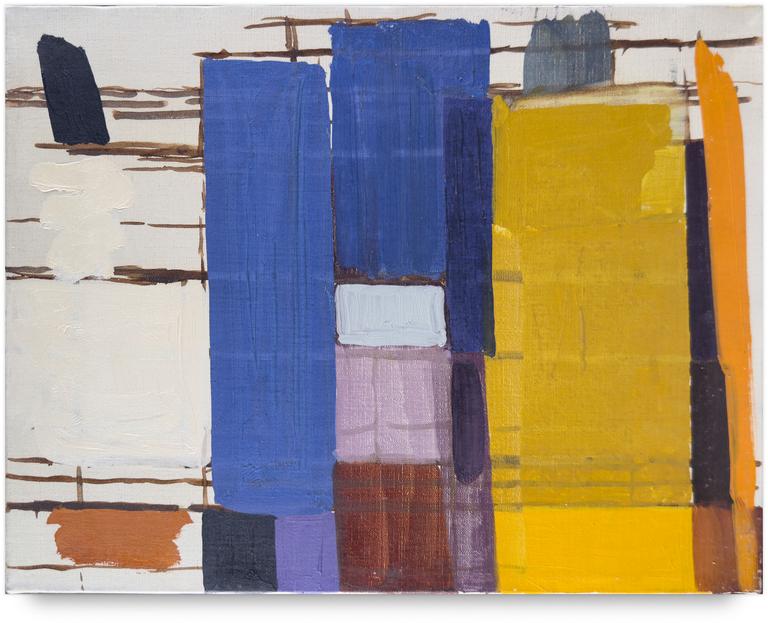 Catalogue raisonné, Michel Mousseau, Bleus pleins, 1987