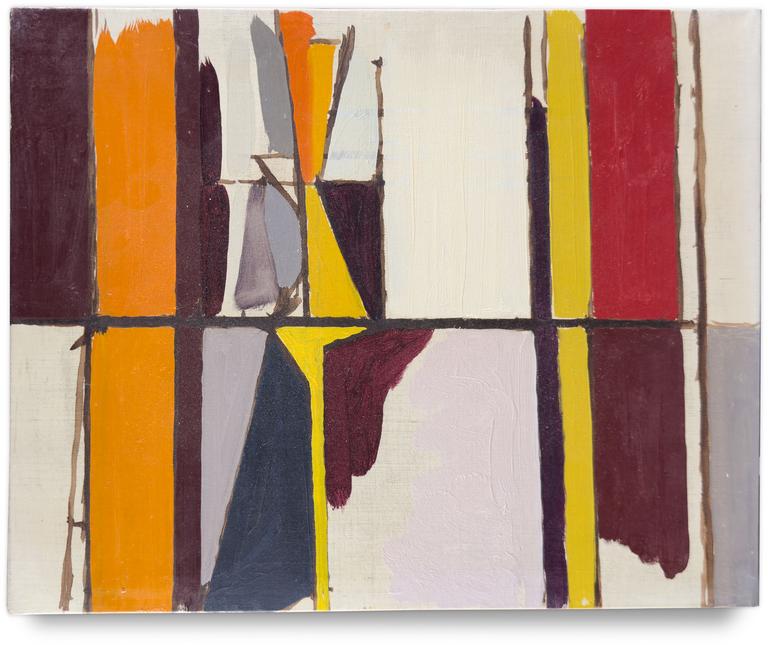 Catalogue raisonné, Michel Mousseau, Jaune, orangé, 1988