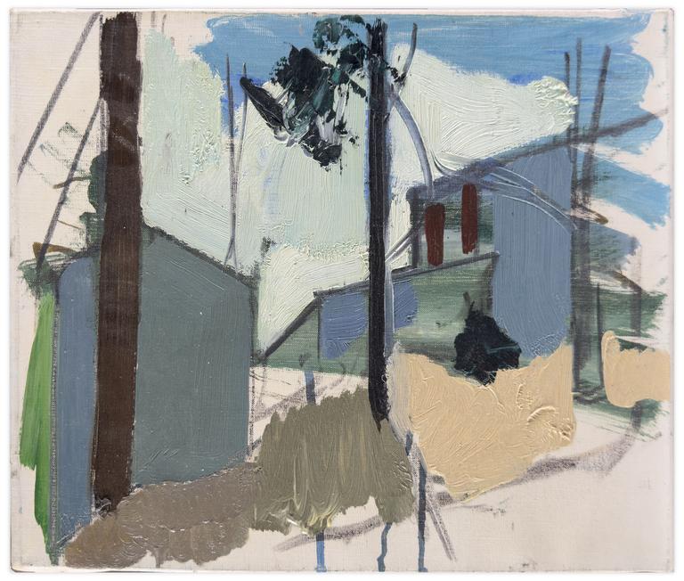 Catalogue raisonné, Michel Mousseau, Paysage, circa 1957