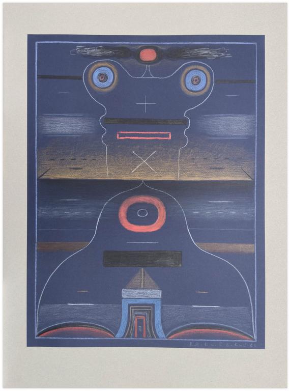 Catalogue raisonné, Vladimir Yankilevsky, Woman by the Sea, 1981