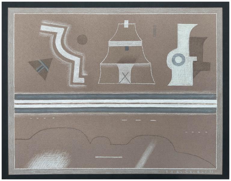 Catalogue raisonné, Vladimir Yankilevsky, From the cycle The Space of Experience, 1998