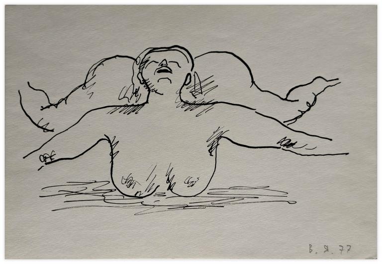 Vladimir Yankilevsky, Meditative Pose, 1977