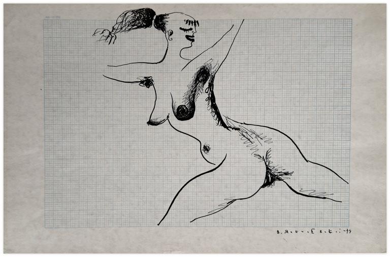 Vladimir Yankilevsky, Meditative Pose, 1974