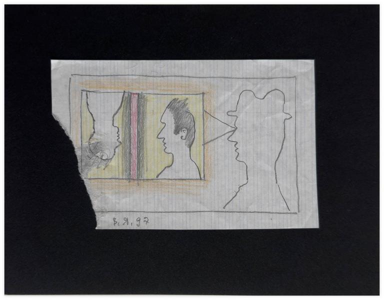 Vladimir Yankilevsky, Gaze, 1997