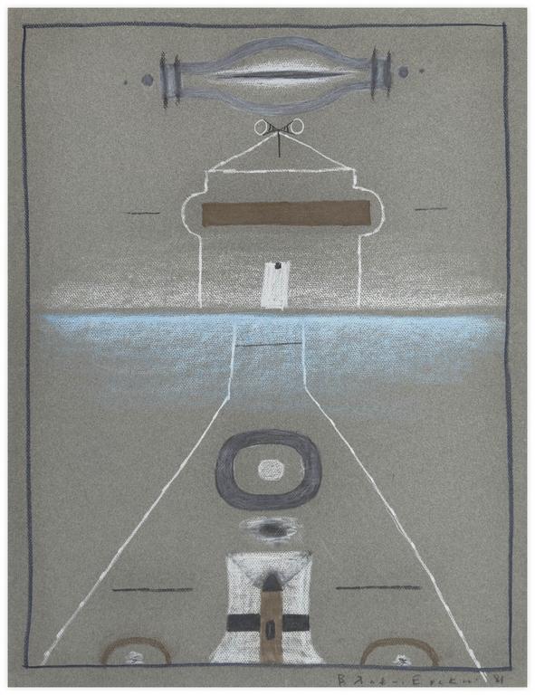Catalogue raisonné, Vladimir Yankilevsky, Woman by the Sea, 1981