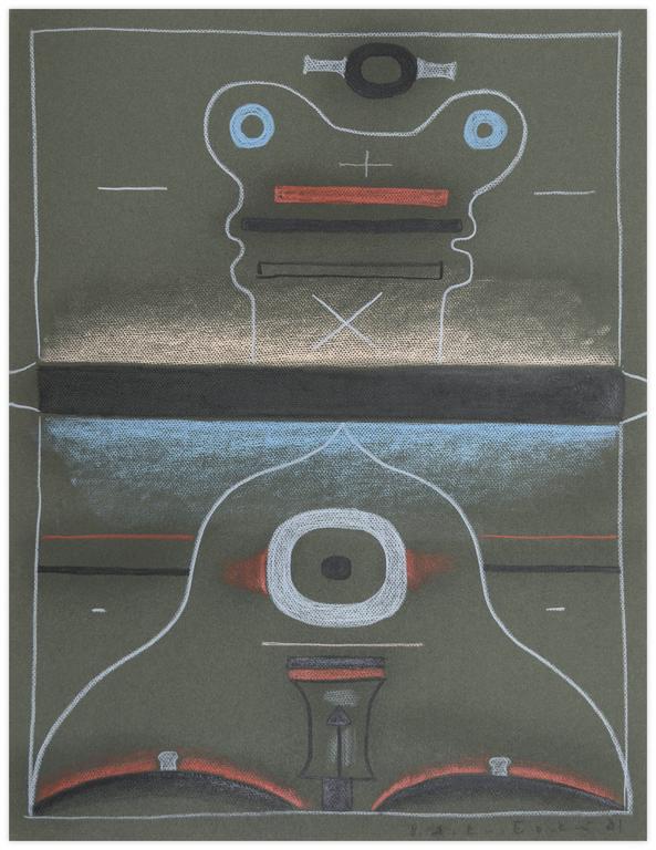 Catalogue raisonné, Vladimir Yankilevsky, Woman by the Sea, 1981