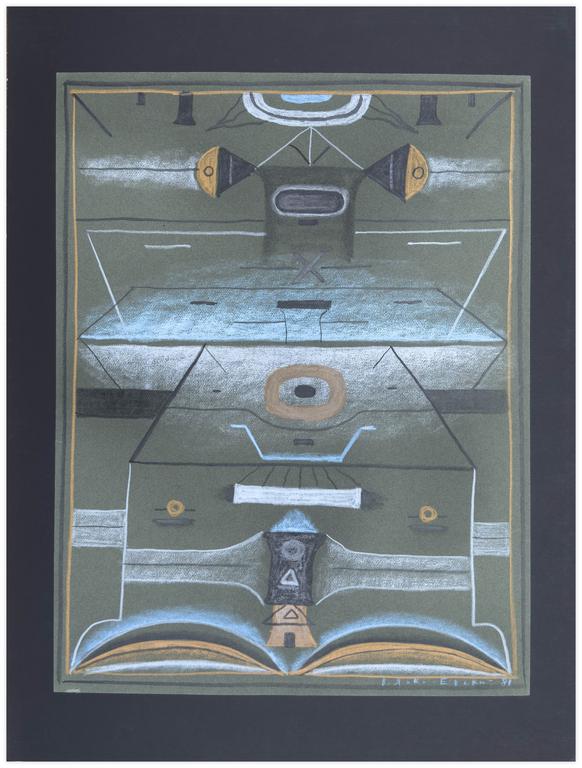 Catalogue raisonné, Vladimir Yankilevsky, Woman by the Sea, 1981