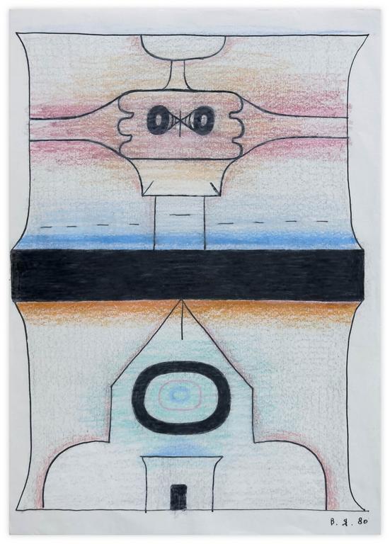 Catalogue raisonné, Vladimir Yankilevsky, Woman by the Sea, 1980
