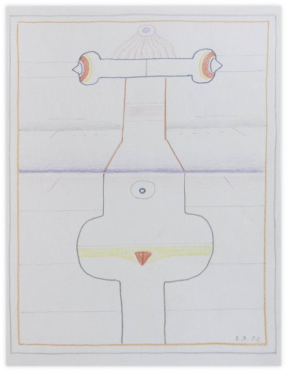 Catalogue raisonné, Vladimir Yankilevsky, Woman by the Sea, 2002