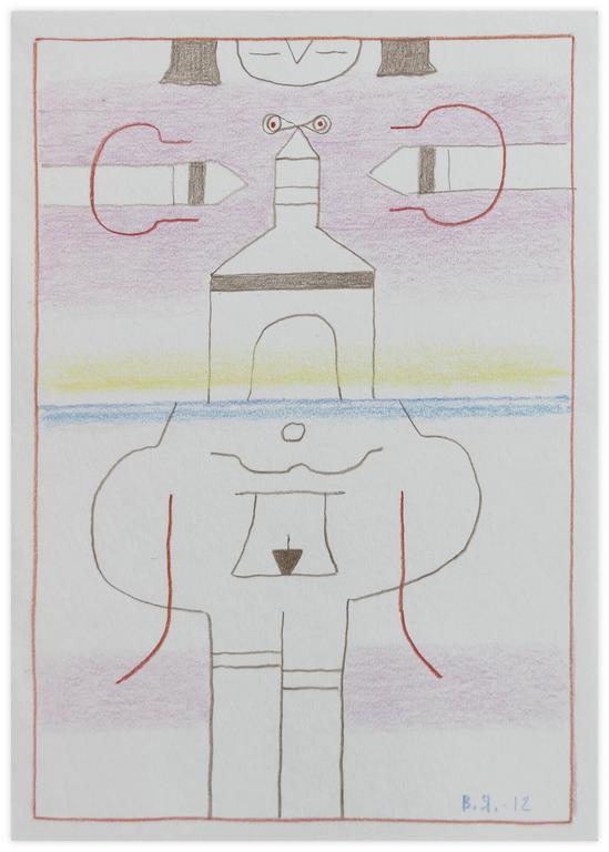 Catalogue raisonné, Vladimir Yankilevsky, Woman by the Sea, 2012