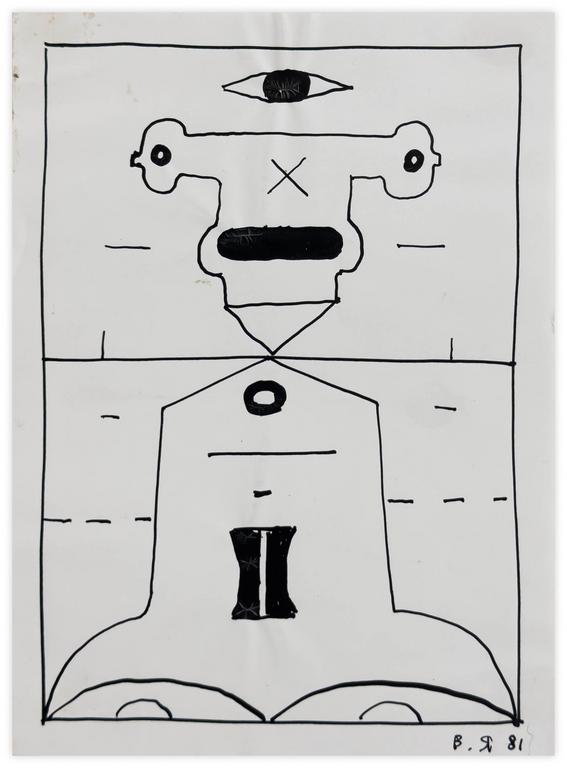 Catalogue raisonné, Vladimir Yankilevsky, Woman by the Sea, 1981
