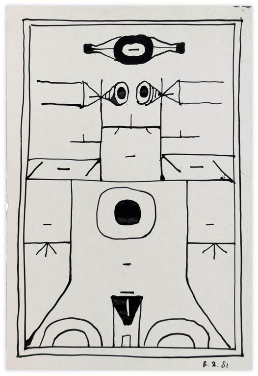 Catalogue raisonné, Vladimir Yankilevsky, Woman by the Sea, 1981