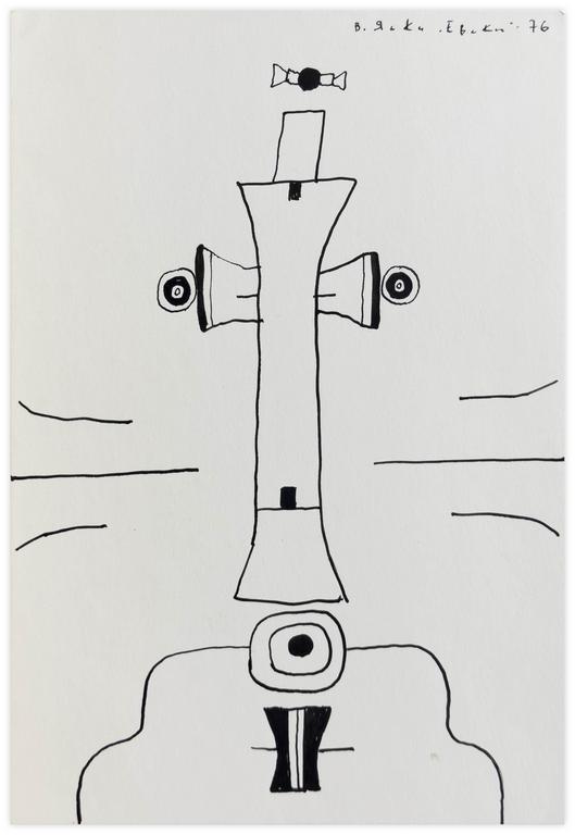 Catalogue raisonné, Vladimir Yankilevsky, Woman by the Sea, 1976