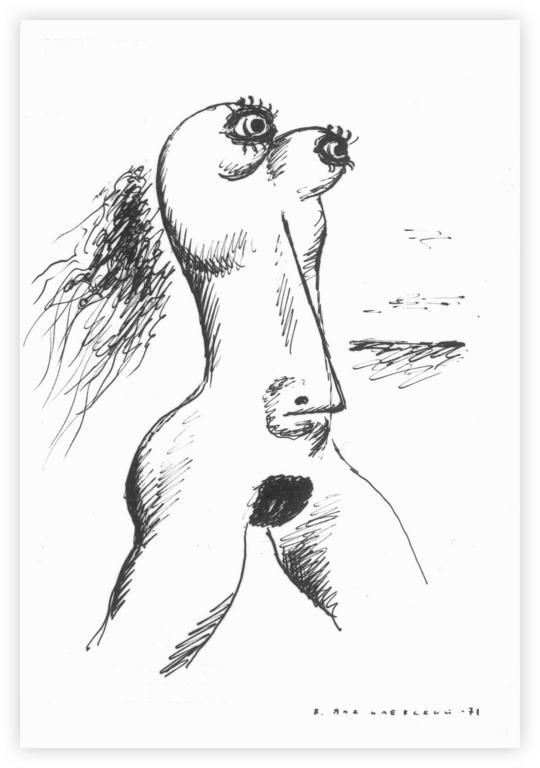 Vladimir Yankilevsky, Facial Torso, 1971