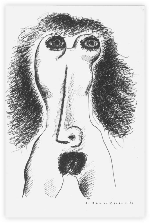 Vladimir Yankilevsky, Facial Torso, 1971