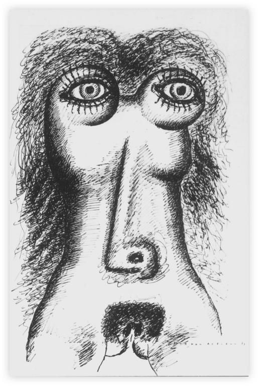 Vladimir Yankilevsky, Facial Torso, 1971