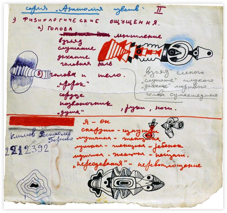 Vladimir Yankilevsky, Sketch, 1971