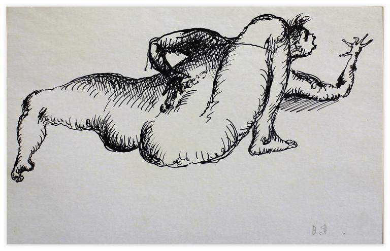 Vladimir Yankilevsky, Meditative Pose, 1973