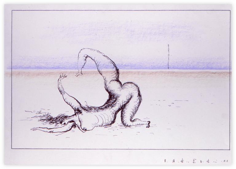 Vladimir Yankilevsky, Beach, 1981