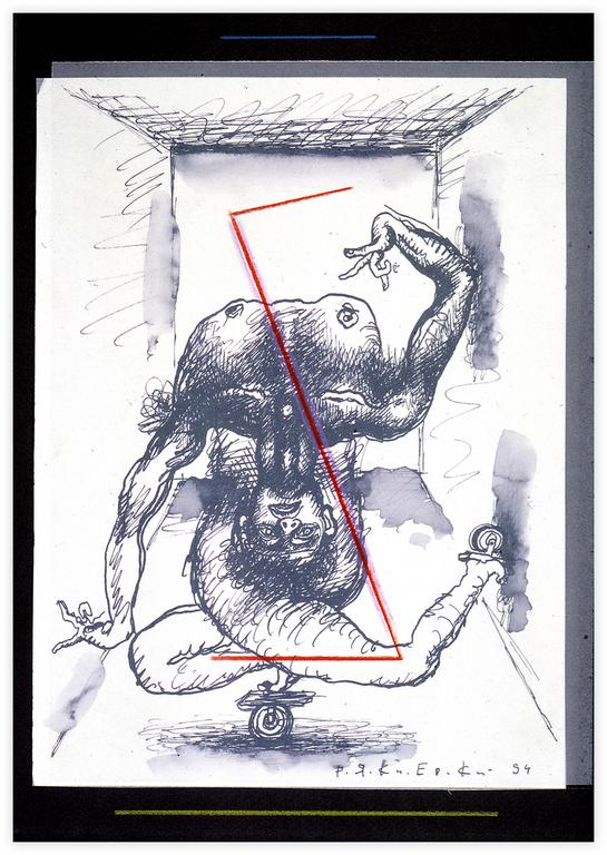 Catalogue raisonné, Vladimir Yankilevsky, In a Vice of Circumstances, 1994