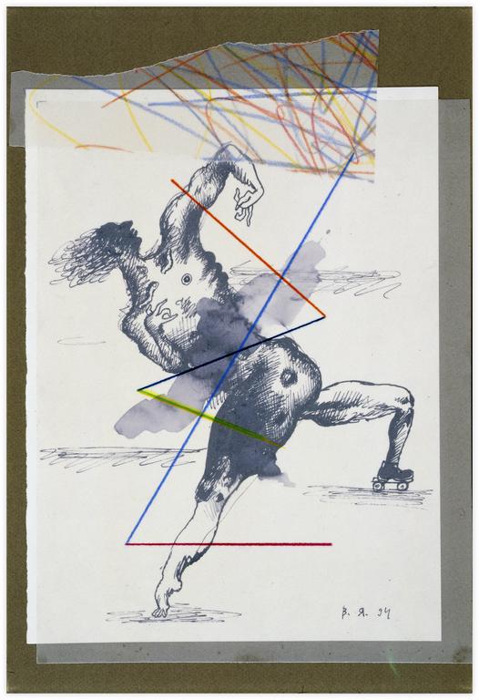 Vladimir Yankilevsky, Heroic pose, 1994