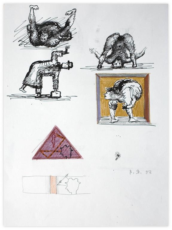 Vladimir Yankilevsky, Sketch, 1997