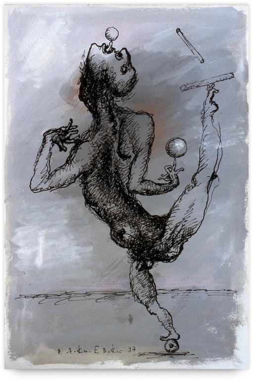 Vladimir Yankilevsky, The Juggler, 1997