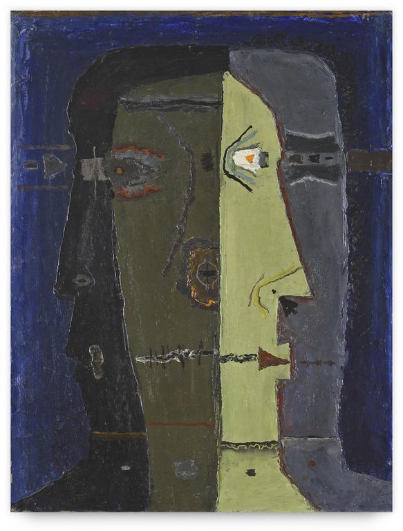 Catalogue raisonné, Vladimir Yankilevsky, Portrait of a Man, 1963
