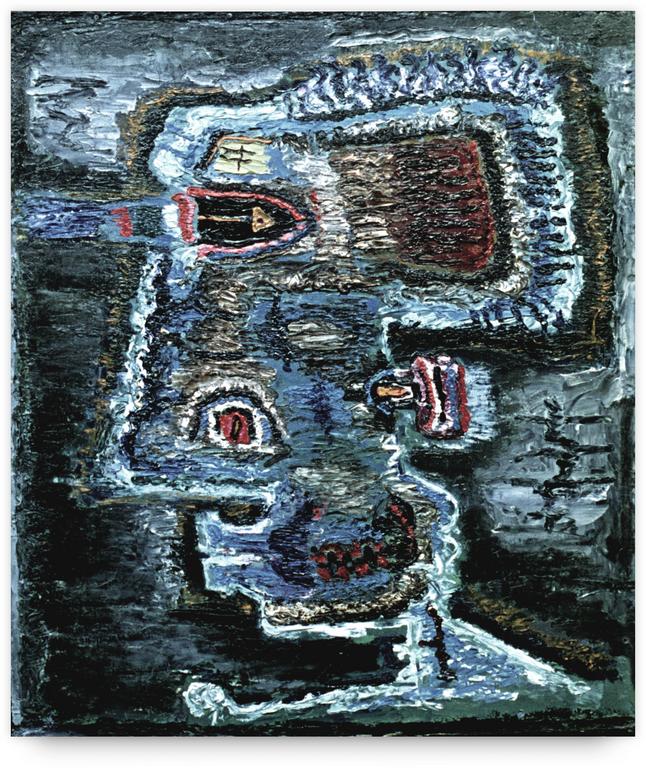 Catalogue raisonné, Vladimir Yankilevsky, Portrait of a Man, 1963