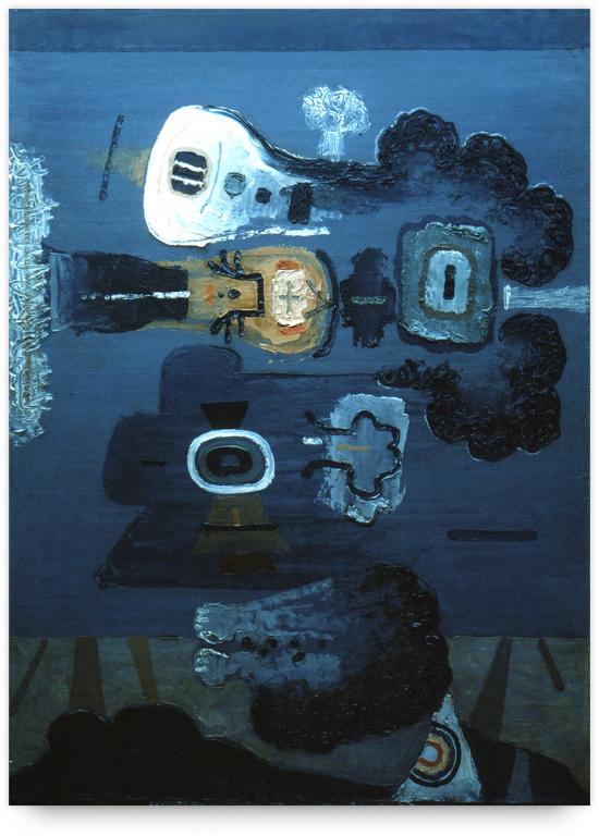 Catalogue raisonné, Vladimir Yankilevsky, Portrait of a Man, 1983