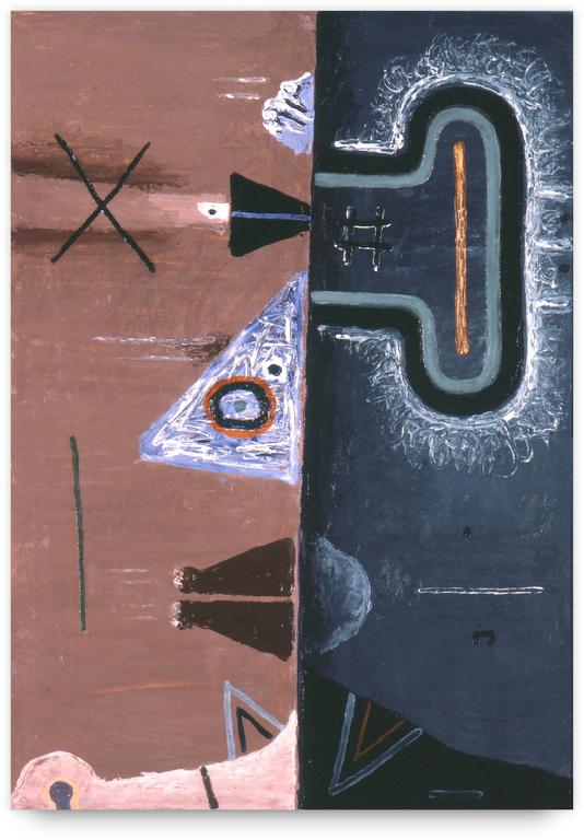 Catalogue raisonné, Vladimir Yankilevsky, Portrait of a Man, 1983
