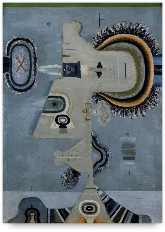 Catalogue raisonné, Vladimir Yankilevsky, Portrait of a Man, 1983