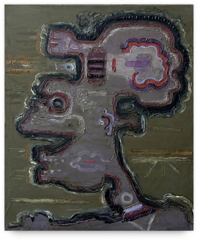 Catalogue raisonné, Vladimir Yankilevsky, Portrait of a Man, 1998