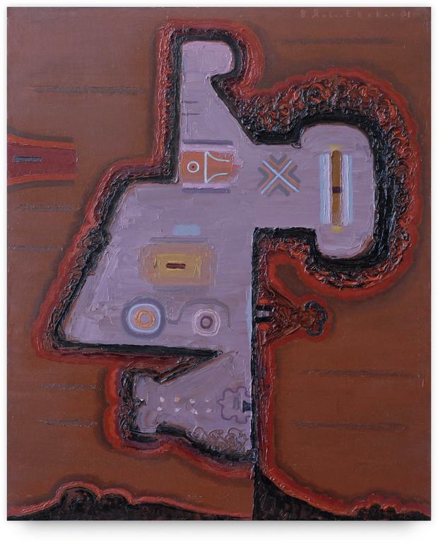 Catalogue raisonné, Vladimir Yankilevsky, Portrait of a Man, 2001