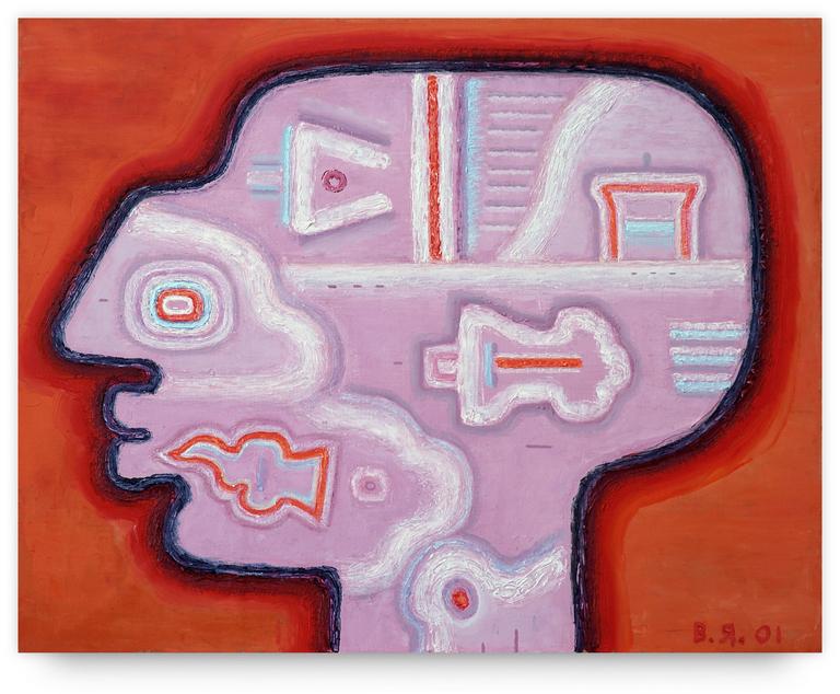 Catalogue raisonné, Vladimir Yankilevsky, Portrait of a Man, 2001