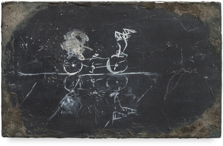 Catalogue raisonné, Michel Potage, Le vélo de Mathé — 1993 