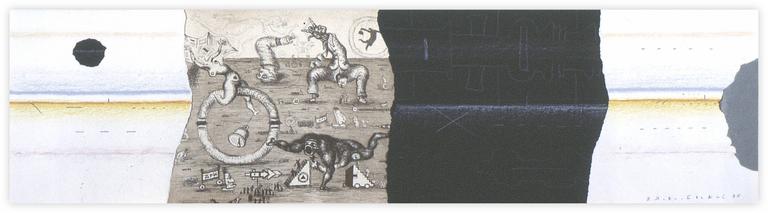 Catalogue raisonné, Vladimir Yankilevsky, Mutants (Sodom and Homorrah), 1985