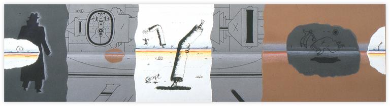 Catalogue raisonné, Vladimir Yankilevsky, Mutants (Sodom and Homorrah), 1986