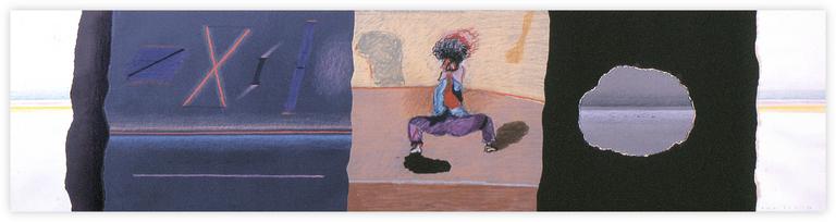 Catalogue raisonné, Vladimir Yankilevsky, Homage to Francis Bacon, 1986