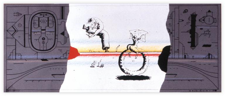 Catalogue raisonné, Vladimir Yankilevsky, Mutants (Sodom and Homorrah), 1986