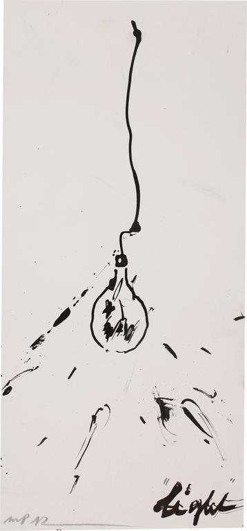 Catalogue raisonné, Michel Potage, LIGHT — 2012