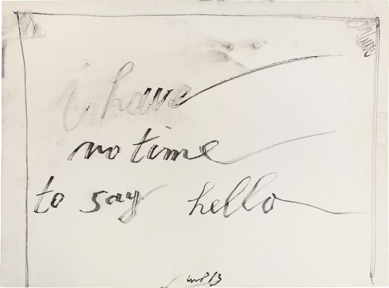 Catalogue raisonné, Michel Potage, SANS TITRE — 2013