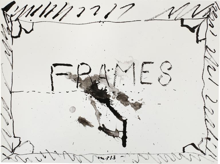 Catalogue raisonné, Michel Potage, SANS TITRE — 2013