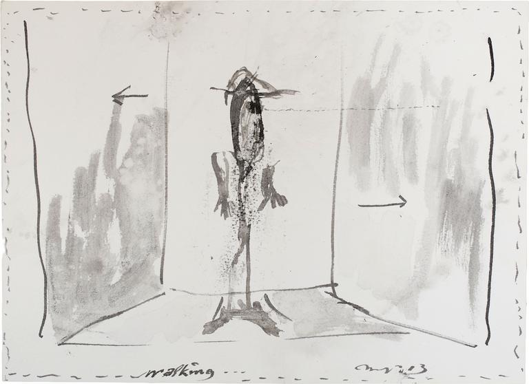 Catalogue raisonné, Michel Potage, WALKING — 2013