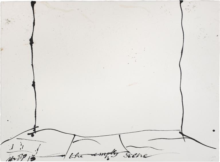 Catalogue raisonné, Michel Potage, THE EMPTY SCENE — 2013