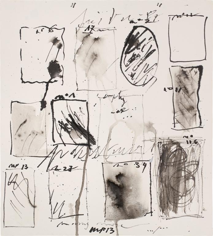 Catalogue raisonné, Michel Potage, SANS TITRE — 2013