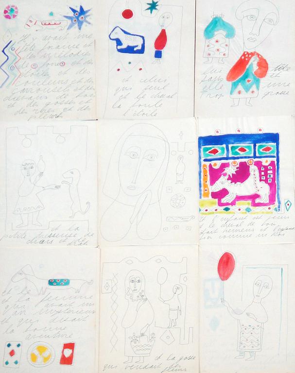 Catalogue raisonné, Albert Chubac, Sans titre ( MSS_P08_0011_00 )