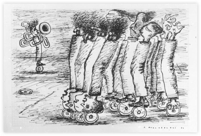 Catalogue raisonné, Vladimir Yankilevsky, Manifestation, 1971